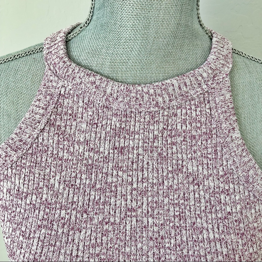 Maeve by Anthropologie Purple Knit Tank - Picture 7 of 8